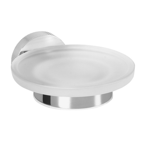 LARISSA mýdlenka, mléčné sklo, chrom